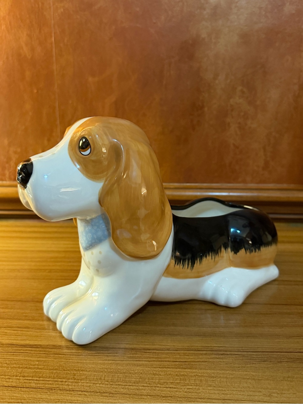 The Pioneer Woman Charlie the Ranch Dog Planter Bassett Hound Flower Pot NEW